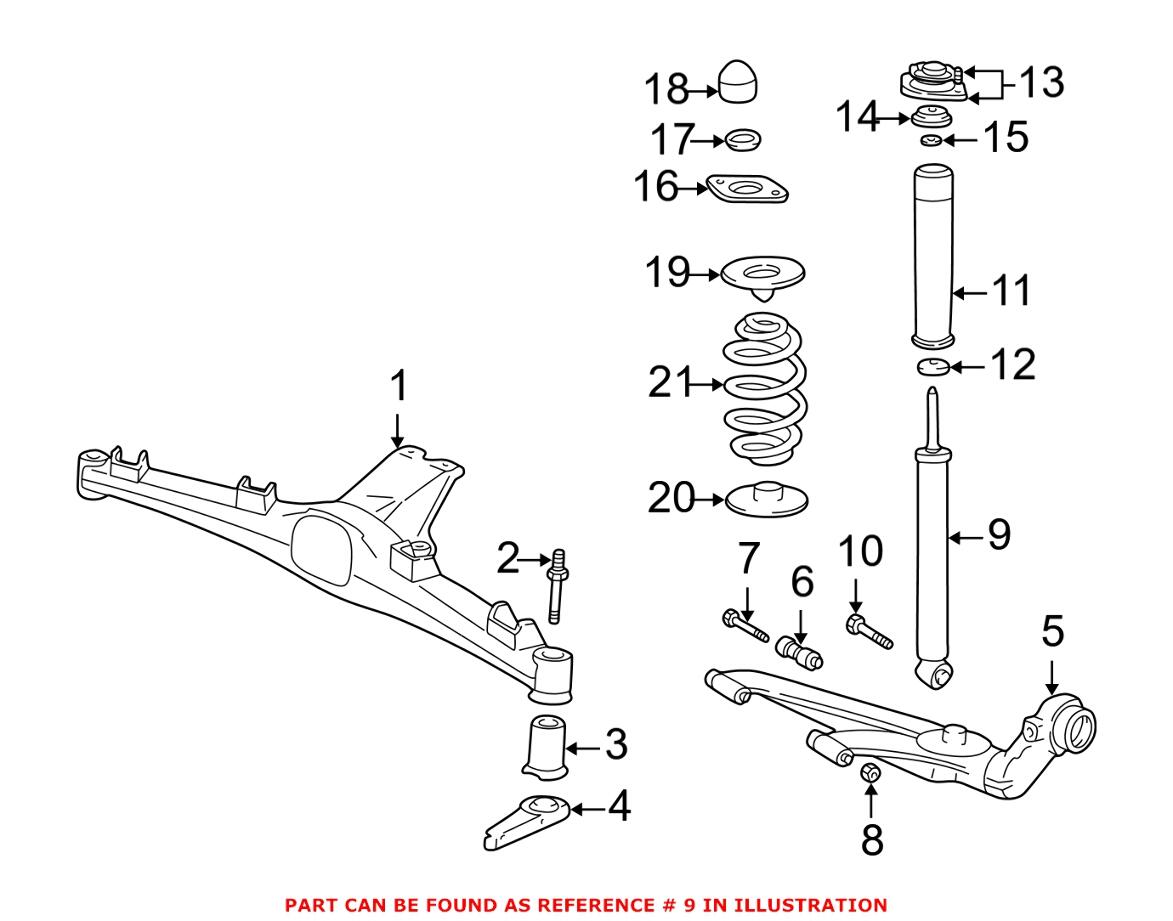 Shock Absorber - Rear